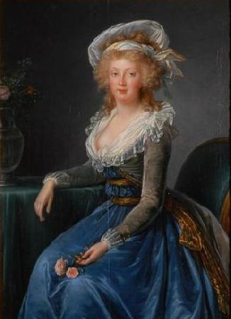 Elisabeth LouiseVigee Lebrun Portrait of Maria Teresa of Naples and Sicily China oil painting art